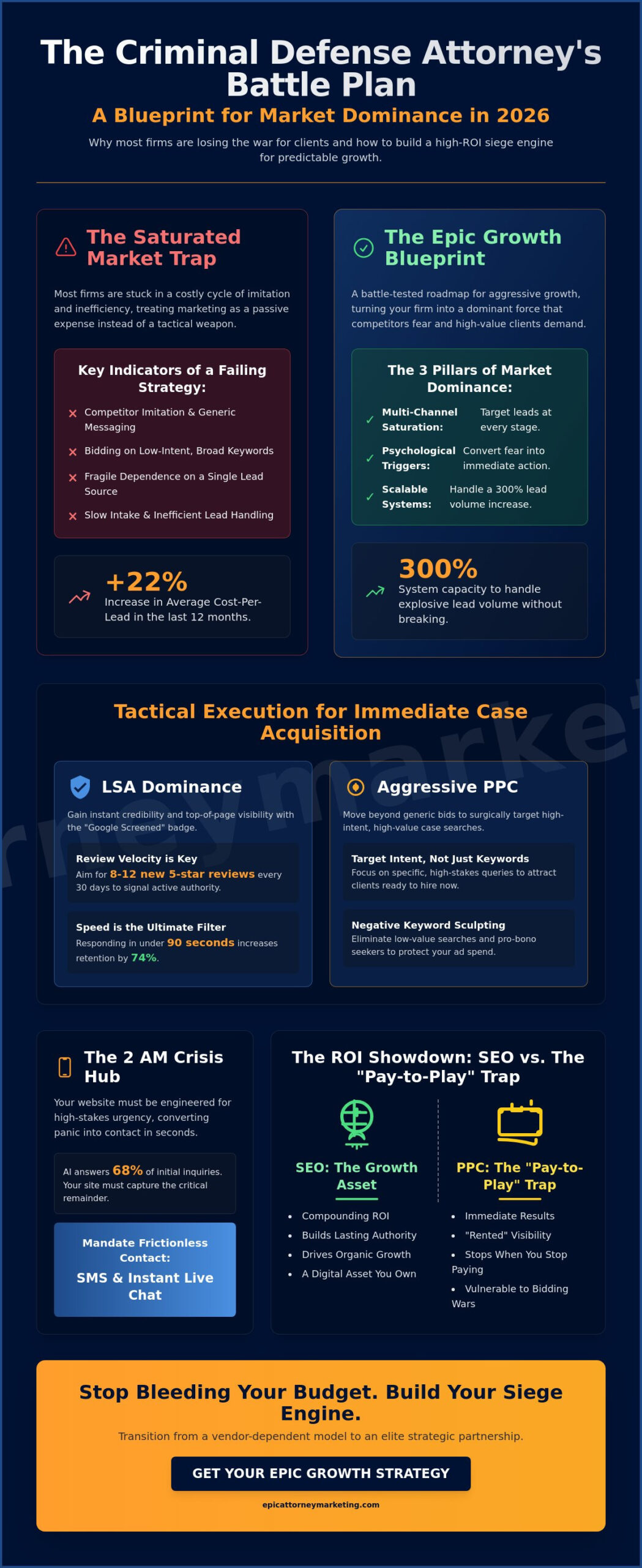 Criminal Defense Attorney Advertising: The Aggressive Blueprint for 2026 Market Dominance