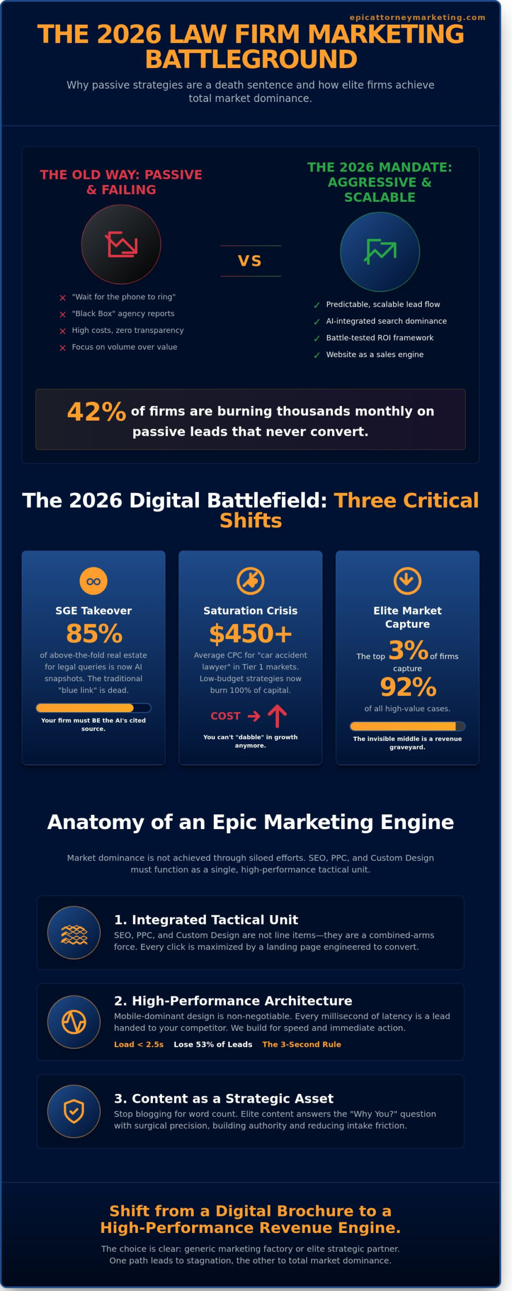 Law Firm Internet Marketing in 2026: The Aggressive Strategy for Market Dominance