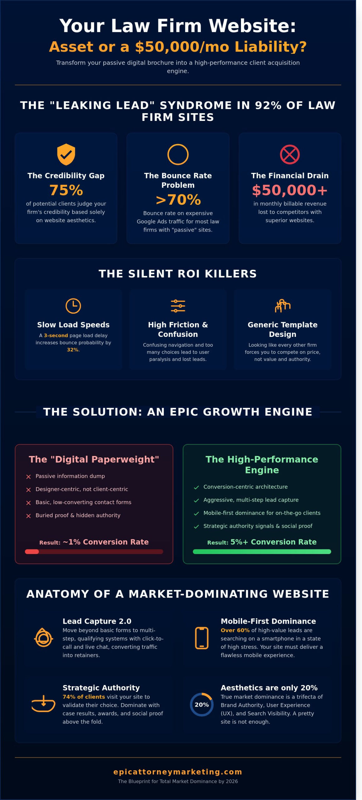 Law Firm Website Design: Building a High-Performance Marketing Engine for 2026