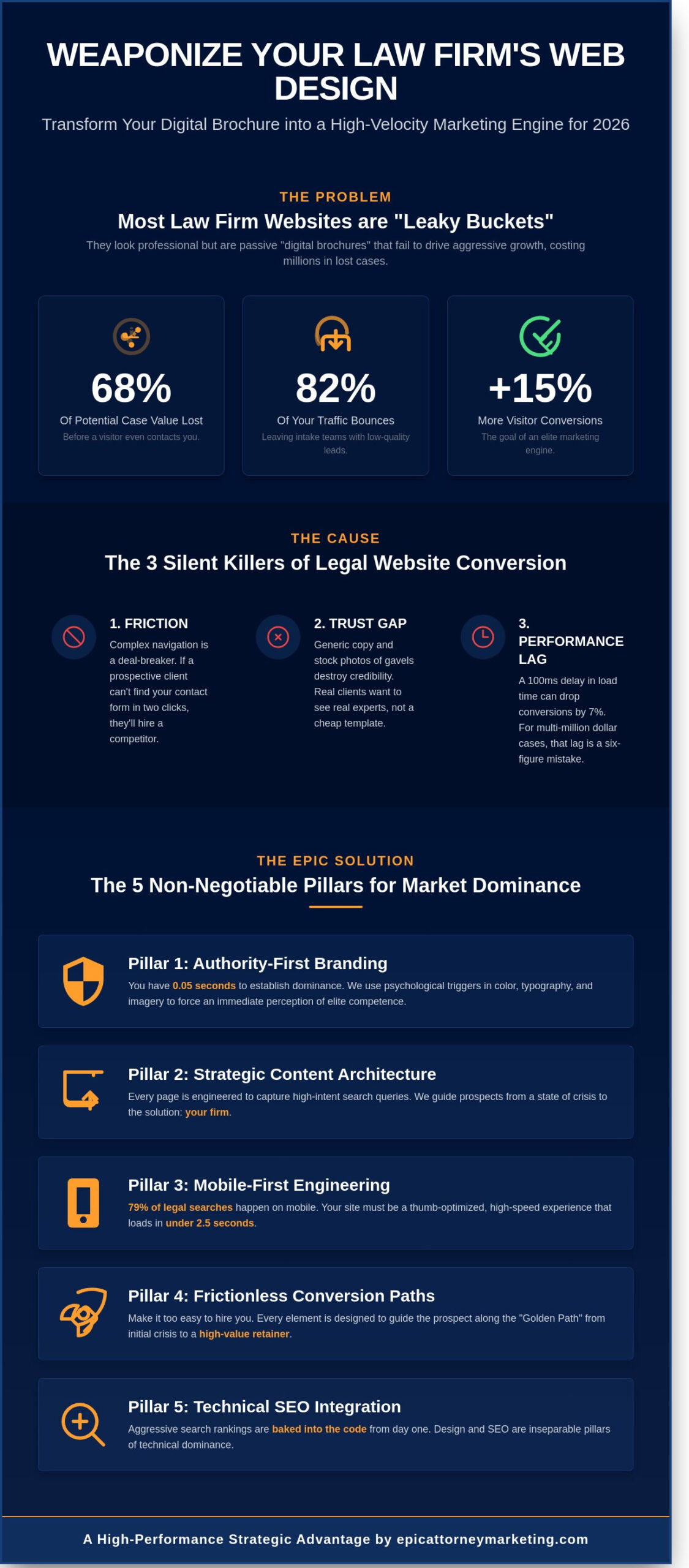 Law Firm Web Design: Building a High-Performance Marketing Engine in 2026