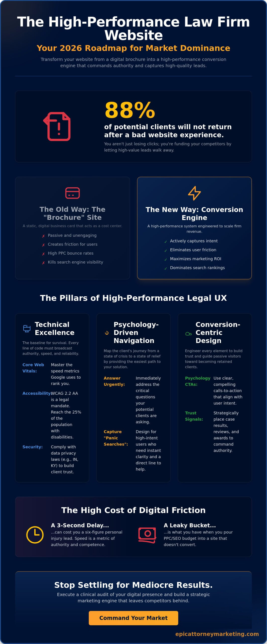 Improving User Experience on a Lawyer's Website: The 2026 Strategy for Market Dominance