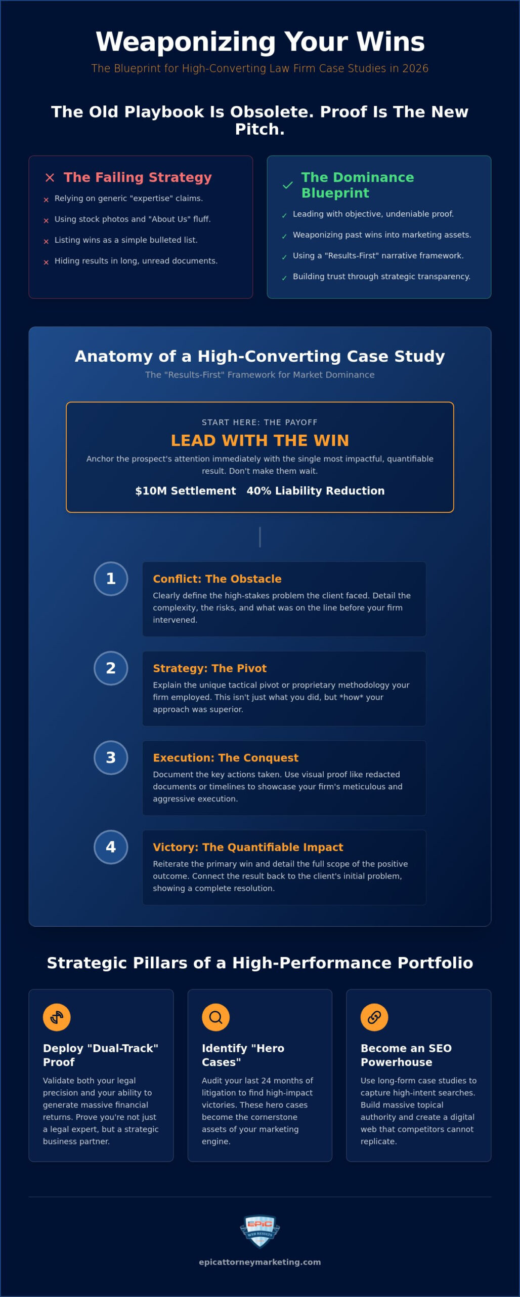 Law Firm Case Studies: The Aggressive Blueprint for Proving Market Dominance in 2026