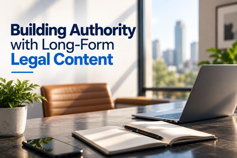 Building Authority with Long-Form Legal Content