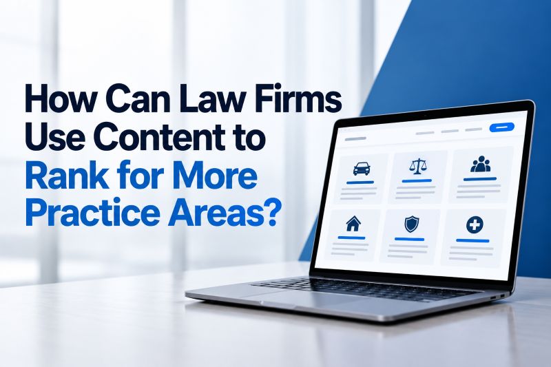 How Can Law Firms Use Content to Rank for More Practice Areas?